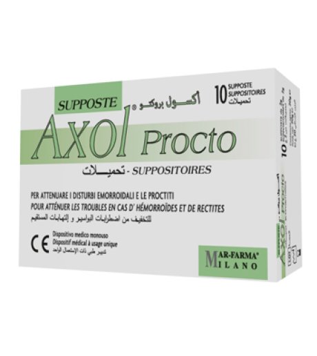 AXOL PROCTO 10SUPPOSTE 2G