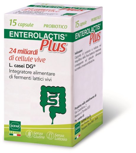 ENTEROLACTIS PLUS 15CPS