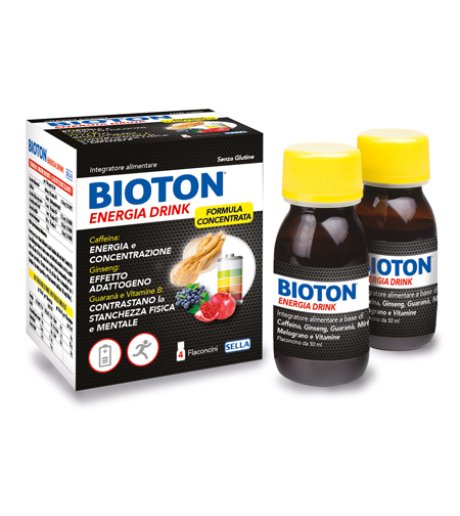 BIOTON ENERGIA DRINK 4FLLX50ML