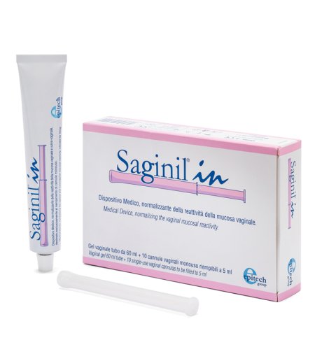 SAGINIL IN 10 CANNULE TUBO60ML