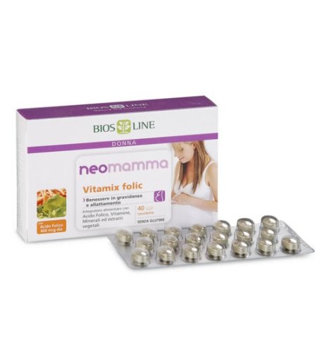 NEOMAMMA VITAMIX FOLIC 40CPR