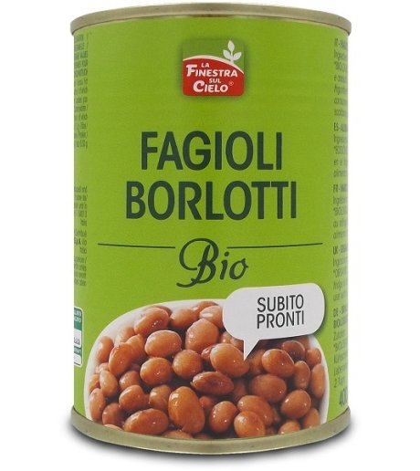 FAGIOLI BORLOTTI PRONTI BIO