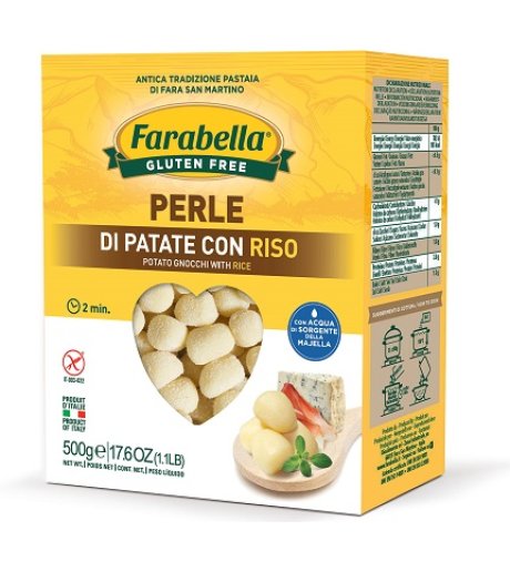 FARABELLA PERLE PATATE RIS500G