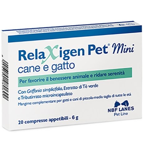 RELAXIGEN PET MINI 20CPR VET