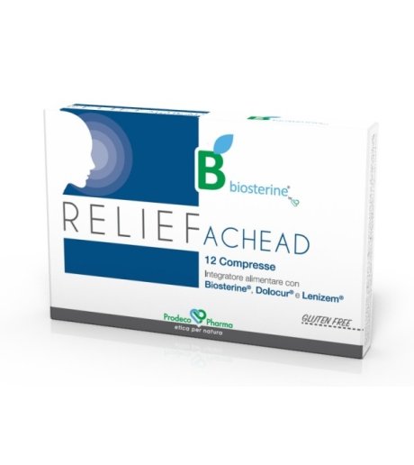 RELIEF BIOSTERINE ACHEAD 12CPR