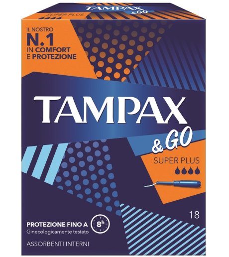 TAMPAX &GO SUPER PLUS 18PZ 0792