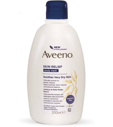 AVEENO SKIN RELIEF WASH 300ML<