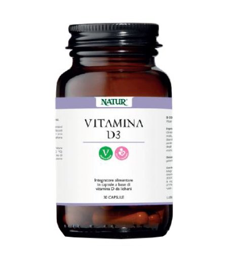 VITAMINA D3 30CPS NATUR