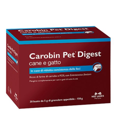 CAROBIN PET DIGEST 30BUSTE