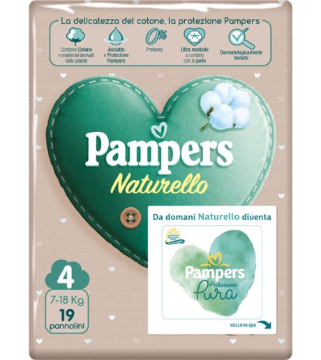 PAMPERS NATUR MAXI CP 19PZ 9360