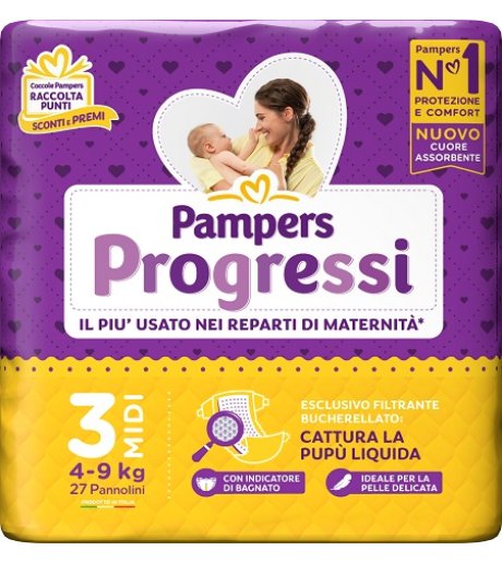 PAMPERS PROGRESSI MIDI 27PZ