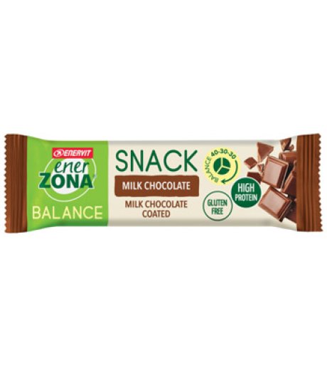 ENERZONA SNACK MILK CHOCO 33G