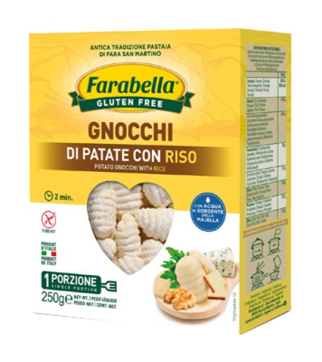 FARABELLA GNOCCHI PAT C/RISO