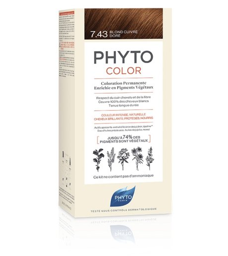 PHYTOCOLOR 7,43 BIONDO RAM DOR<