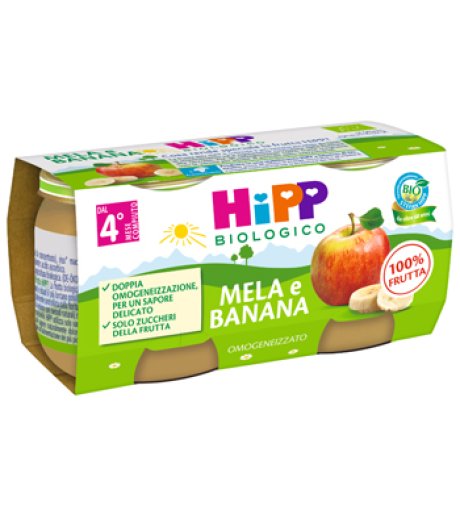 HIPP OMOG MELA/BANANA 2X80G