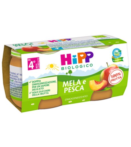 HIPP OMOG MELA/PESCA 2X80G