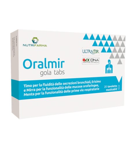 ORALMIR GOLA TABS 20CPR