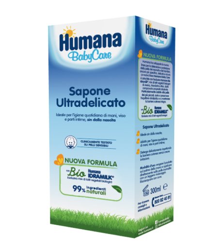 HUMANA BC SAPONE LIQUIDO 300ML