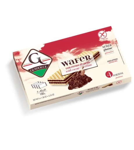 WAFER GUSTO CACAO 4X45G