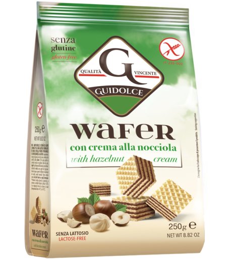 WAFER GUSTO NOCCIOLA 250G