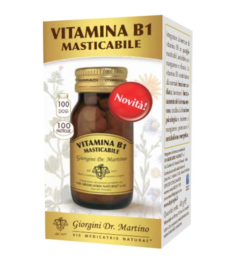 VITAMINA B1 MASTICABILE100PAST