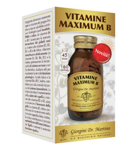 VITAMINE MAXIMUM B 180PAST