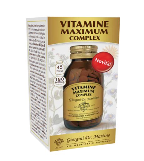 VITAMINE MAXIMUM COMPL 180PAST