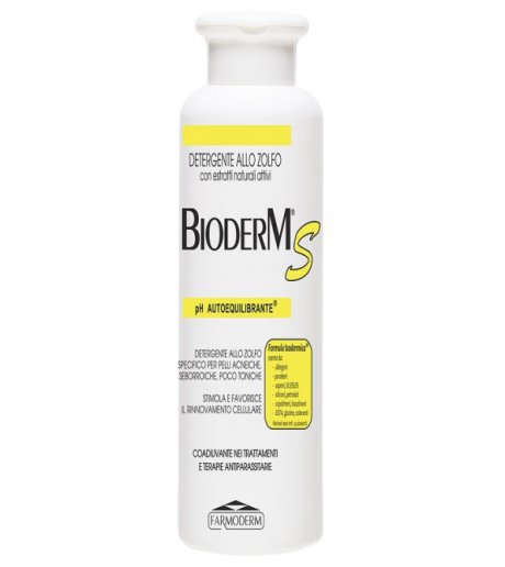 BIODERM S ANTIACNE ANTISEB 250