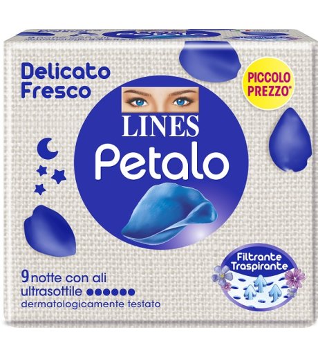 LINES PETALO BLU NOTTE 9PZ