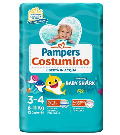 PAMPERS COSTUMINO MIDI 12PZ