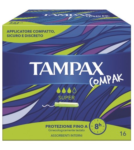 TAMPAX COMPAK SUPER 16PZ   9002