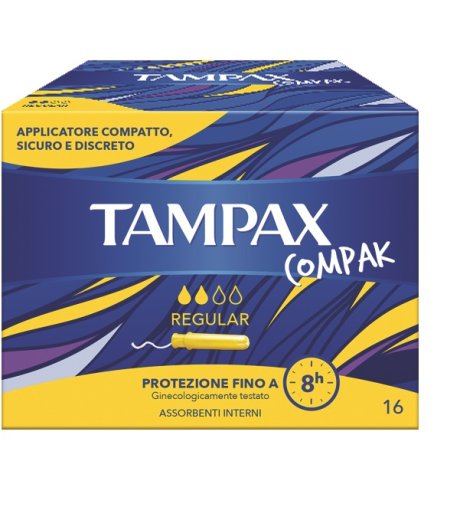 TAMPAX COMPAK REGULAR 16PZ 9001