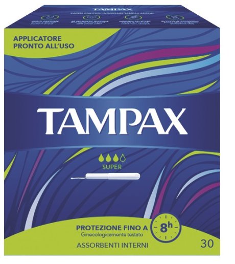 TAMPAX SUPER BLUE BOX 30PZ 8994