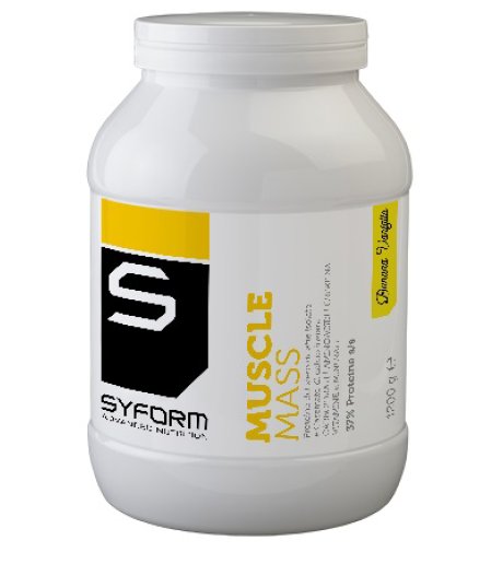 MUSCLE MASS BANANA/VANIGL1200G