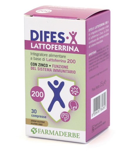 DIFES-X LATTOFERRINA 200 30CPR