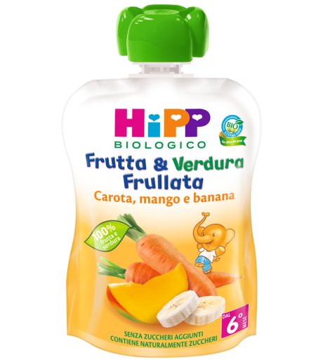 HIPP BIO FRUT&VERD CAR/MAN/BAN