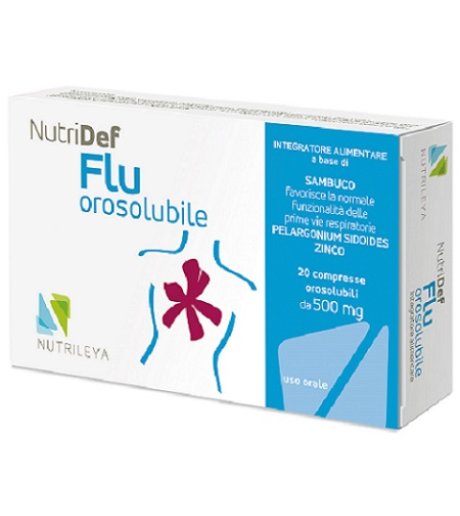 NUTRIDEF FLU OROSOLUBILE 20CPR