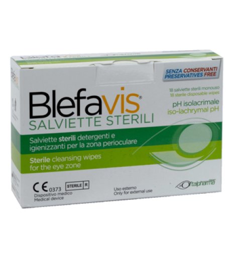 BLEFAVIS SALVIETTE STERILI 18PZ