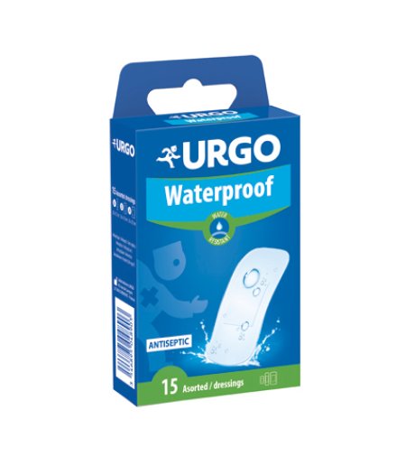 URGO WATERPROOF CER ASSORT 15P