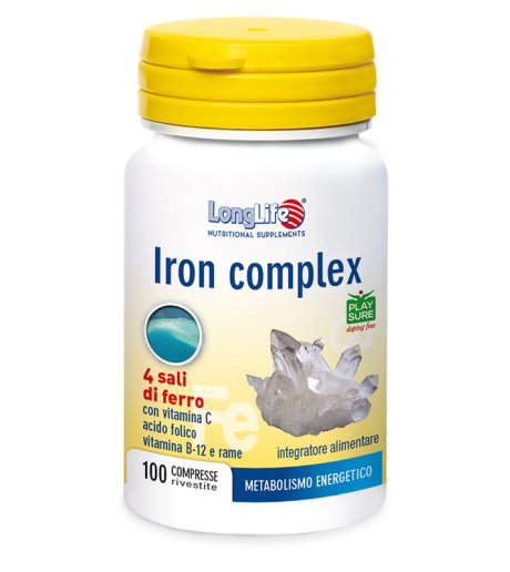 LONGLIFE IRON COMPLEX 100CPR