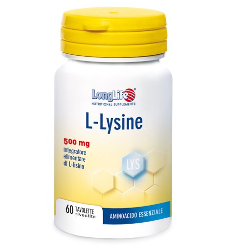 LONGLIFE L-LYSINE 500MG 60TAV