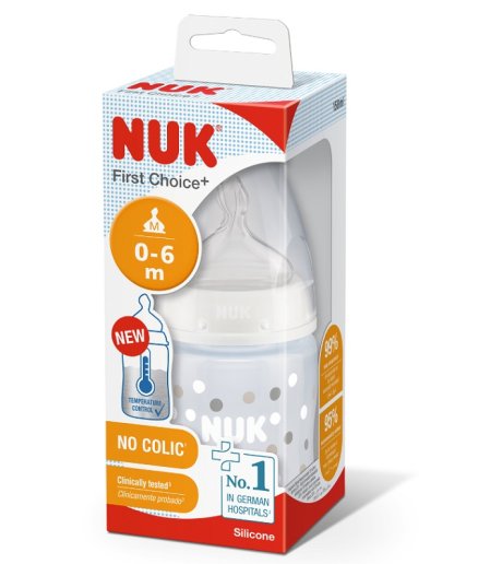 NUK BIBERON TC 150ML SIL 0-6M