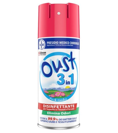 OUST 3 IN 1 FRESH GARDEN 400ML