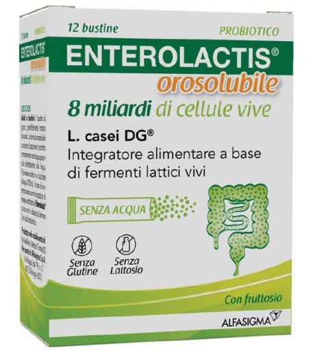 ENTEROLACTIS 8MLD 12BUST OROSO