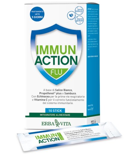 IMMUN ACTION FLU 10STICKPACK