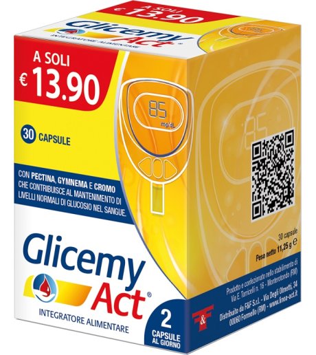 GLICEMY ACT 30CPS