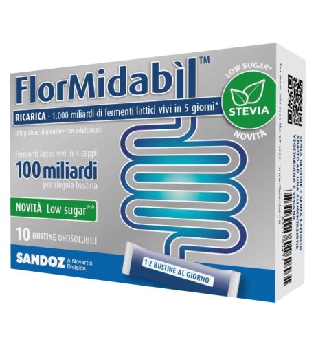 FLORMIDABIL RICARICA C/STEVIA