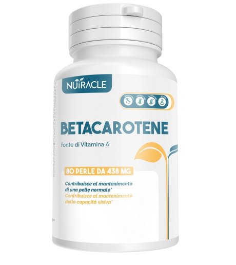 NUTRACLE Betacarotene 80 Perle NUTRACLE Betacarotene 80 Perle