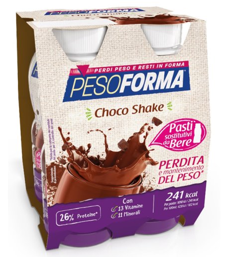 PESOFORMA Choco Shake 4x236ml