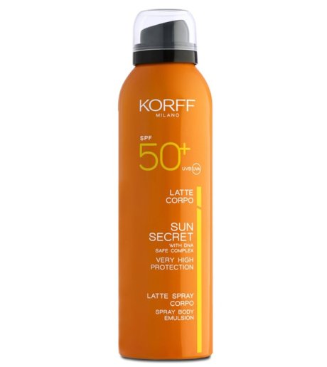 KORFF SUN LATTE SPRAY SPF50+